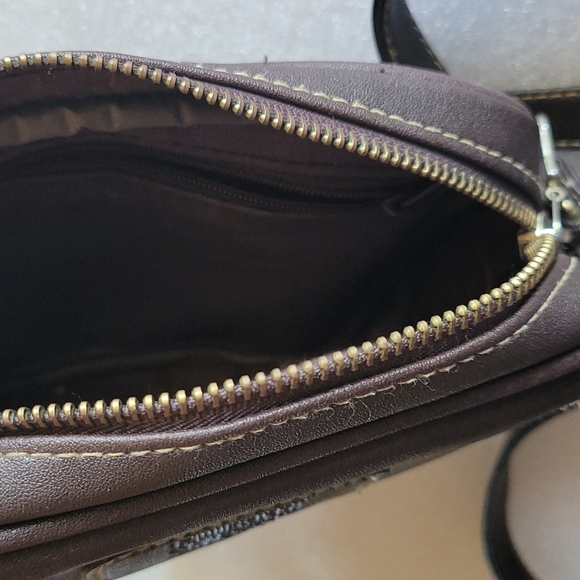 NORTHWEST BLUE MINI MESSENGER CROSSBODY BAG. - Picture 5 of 11